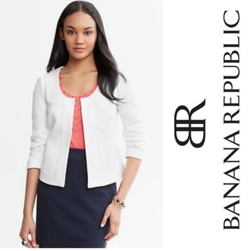 Banana Republic Madmen Collection Cropped Jacket/Blazer